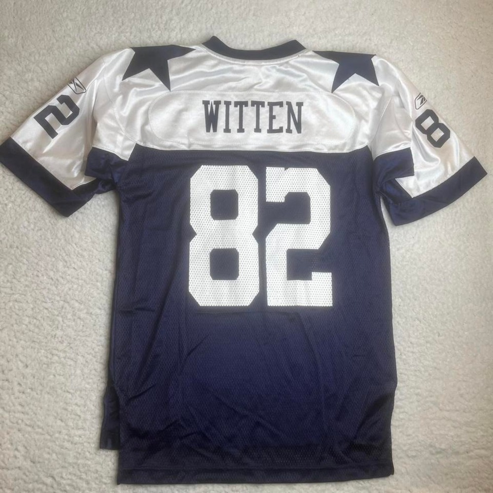 Y2K Dallas Cowboys men's blue white Jason Witten jersey nfl M
